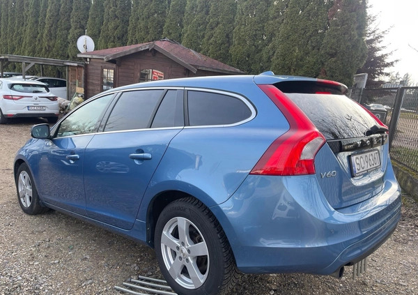 Volvo V60 cena 35800 przebieg: 239500, rok produkcji 2013 z Ziębice małe 277